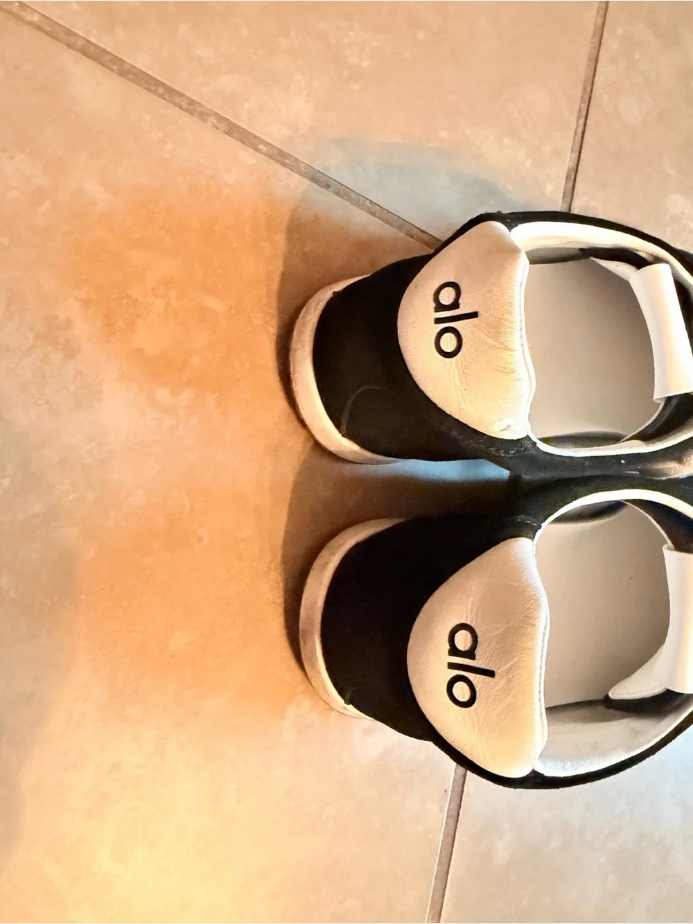 ALO Yoga Black and White Women's Sneakers